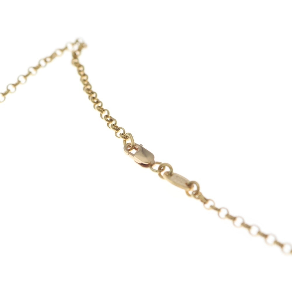CHROME HEARTS(クロムハーツ) 22K NECKCHAIN R20 ロールチェーンネックレス 20inch ゴールド BCA011