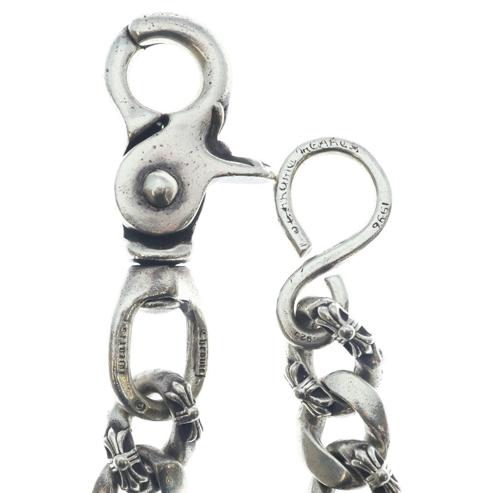 CHROME HEARTS(クロムハーツ) FANCY LONG-S/1クリップロングファンシー ウォレットチェーン シルバー BCA074