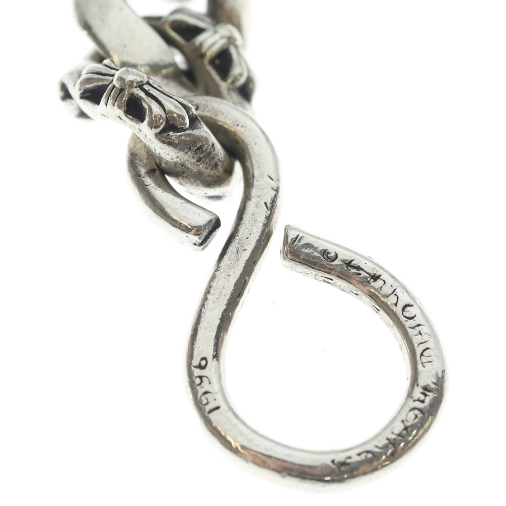 CHROME HEARTS(クロムハーツ) FANCY LONG-S/1クリップロングファンシー ウォレットチェーン シルバー BCA074