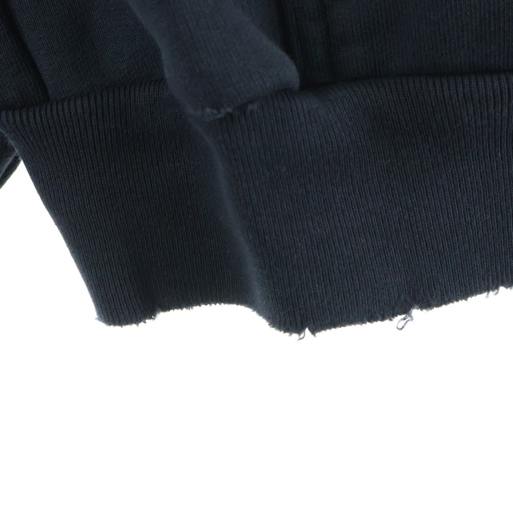 BALENCIAGA(バレンシアガ) Large Fit Hoodie ラージフィットフーディー プリントプルオーバーパーカー ブラック 803265 TRVA2