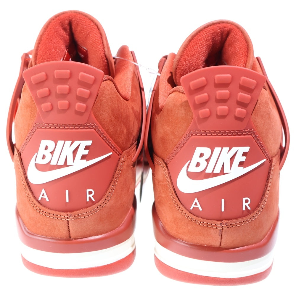 NIKE(ナイキ) ×Nigel Sylvester Air Jordan 4 Retro OG Brick By Brick HF4340-800 ×ナイジェルシルベスター エアジョーダン4 ハイカットスニーカー US8.5/26.5cm