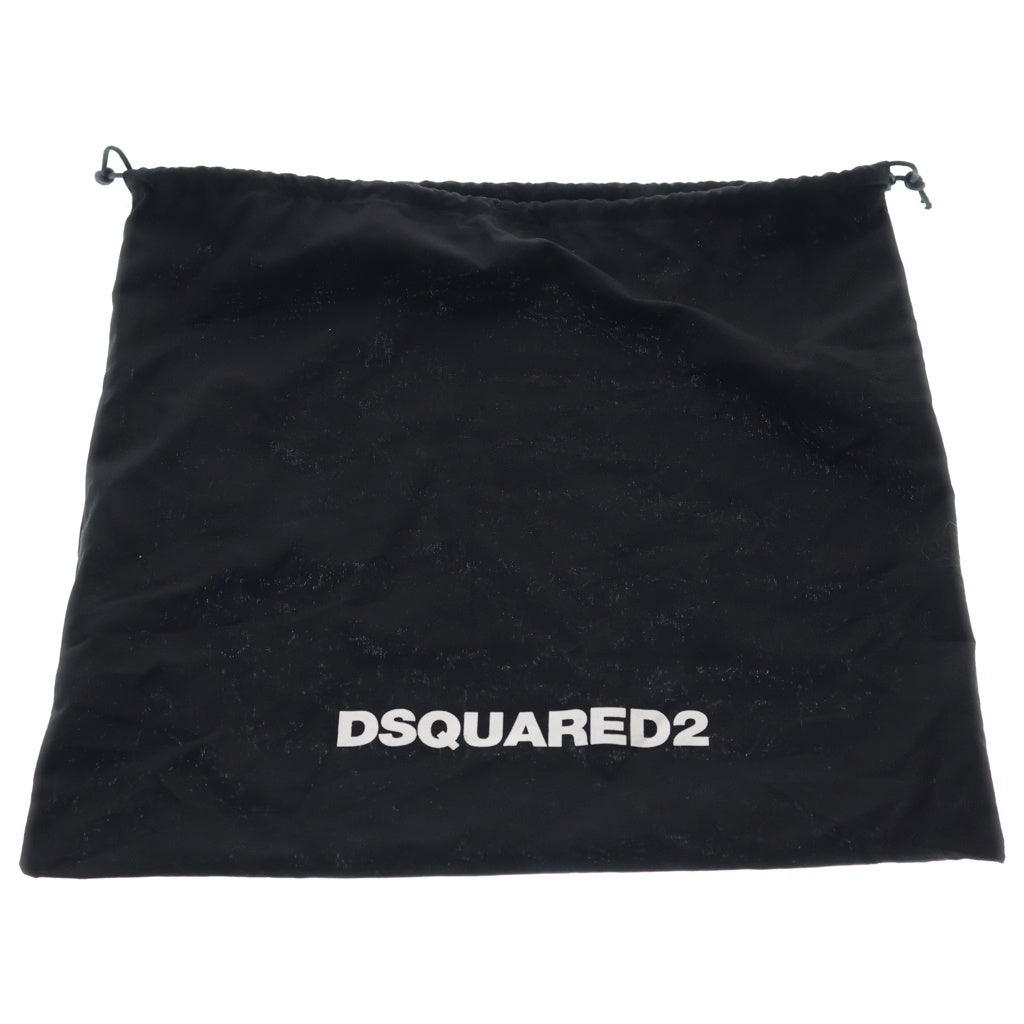 DSQUARED2(ディースクエアード) ICON アイコン ナイロンボディバッグ クロスボディーバッグ ショルダーバッグ ブラック レディース