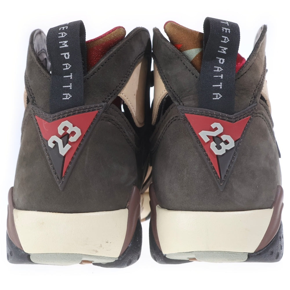 NIKE(ナイキ) ×Patta AIR JORDAN 7 OG BROWN AT3375-200 エアジョーダン7 ブラウン ハイカットスニーカー シューズ ブラウン US8.5/26.5cm