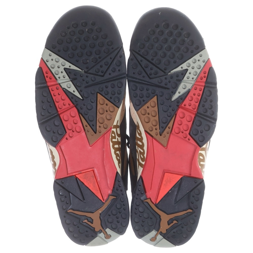 NIKE(ナイキ) ×Patta AIR JORDAN 7 OG BROWN AT3375-200 エアジョーダン7 ブラウン ハイカットスニーカー シューズ ブラウン US8.5/26.5cm
