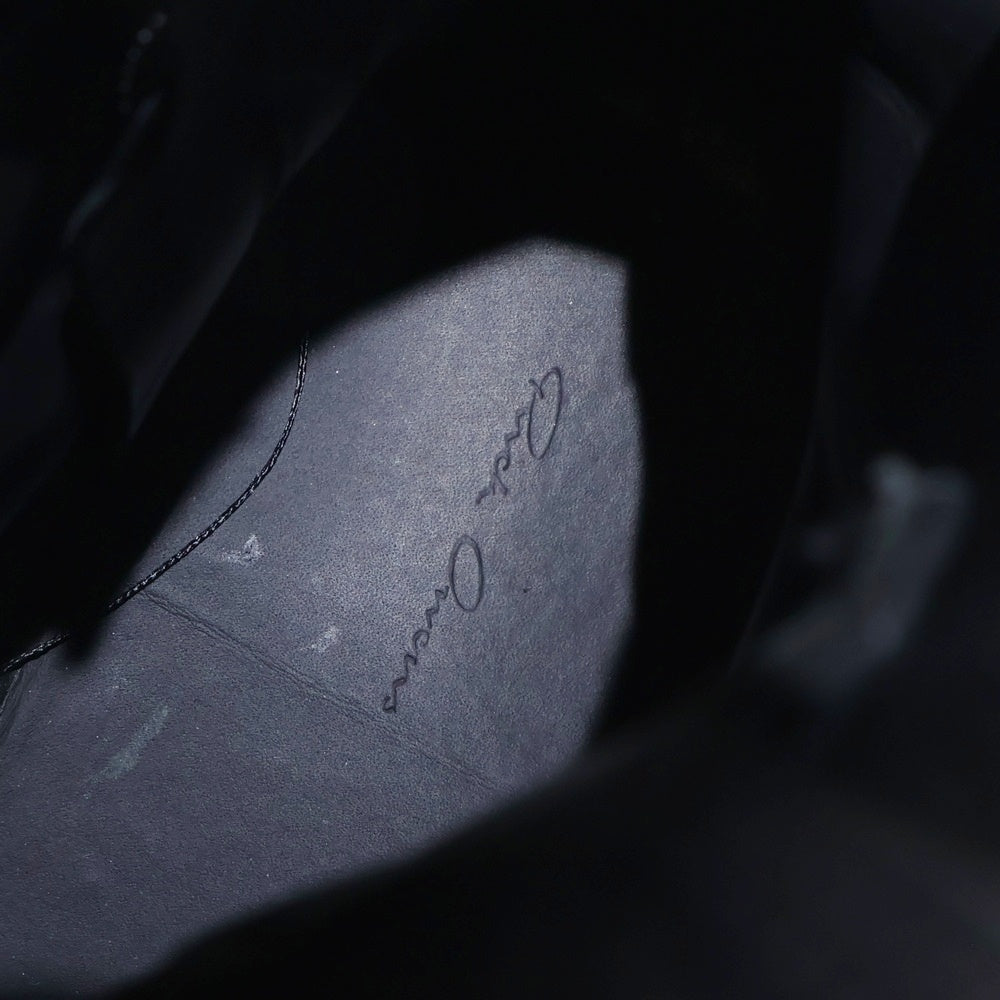 Rick Owens(リックオウエンス) MEGA BUMPER SNEAKS メガバンパー ハイカットスニーカー レザーシューズ ブラック