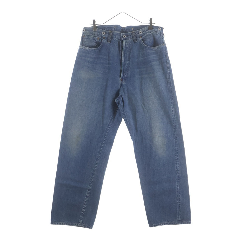A.PRESSE(アプレッセ) No.22 Washed Wide Denim Pants ウォッシュド ワイド デニム パンツ インディゴ 26SAP-04-29