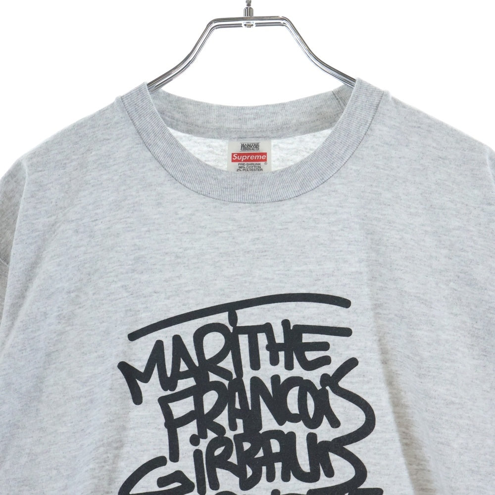 SUPREME(シュプリーム) 25SS ×Marithe Francois Girbaud Tee マリテフランソワジルボー クルーネック 半袖Tシャツ カットソー グレー