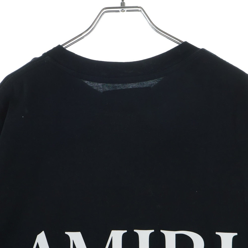 AMIRI(アミリ) MA CORE LOGO TEE ロゴプリント 半袖Tシャツ カットソー ブラック AMJYTE1074