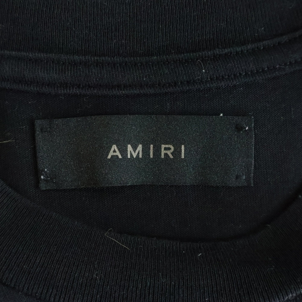 AMIRI(アミリ) MA CORE LOGO TEE ロゴプリント 半袖Tシャツ カットソー ブラック AMJYTE1074