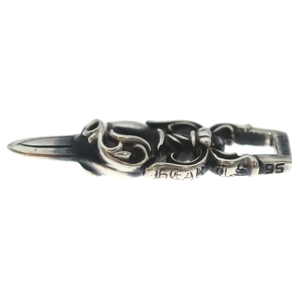CHROME HEARTS(クロムハーツ) DAGGER HEART ダガーハート ペンダントトップ シルバー BCA243