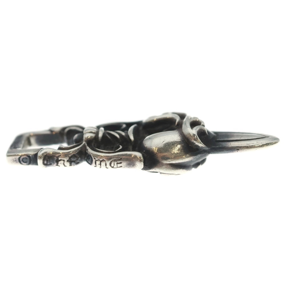 CHROME HEARTS(クロムハーツ) DAGGER HEART ダガーハート ペンダントトップ シルバー BCA243