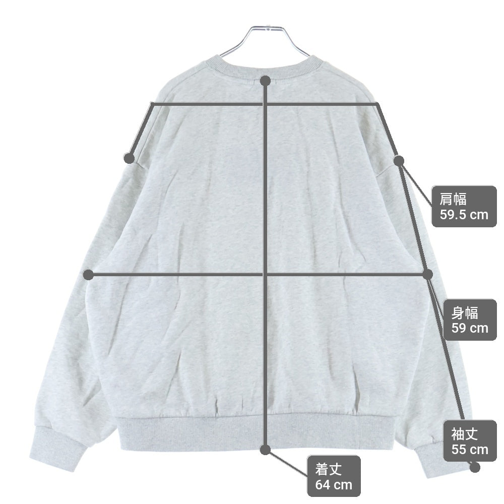 KITH(キス) Loyalty Box Logo Elevation Nelson Crewneck クルーネック スウェット グレー KHM032550