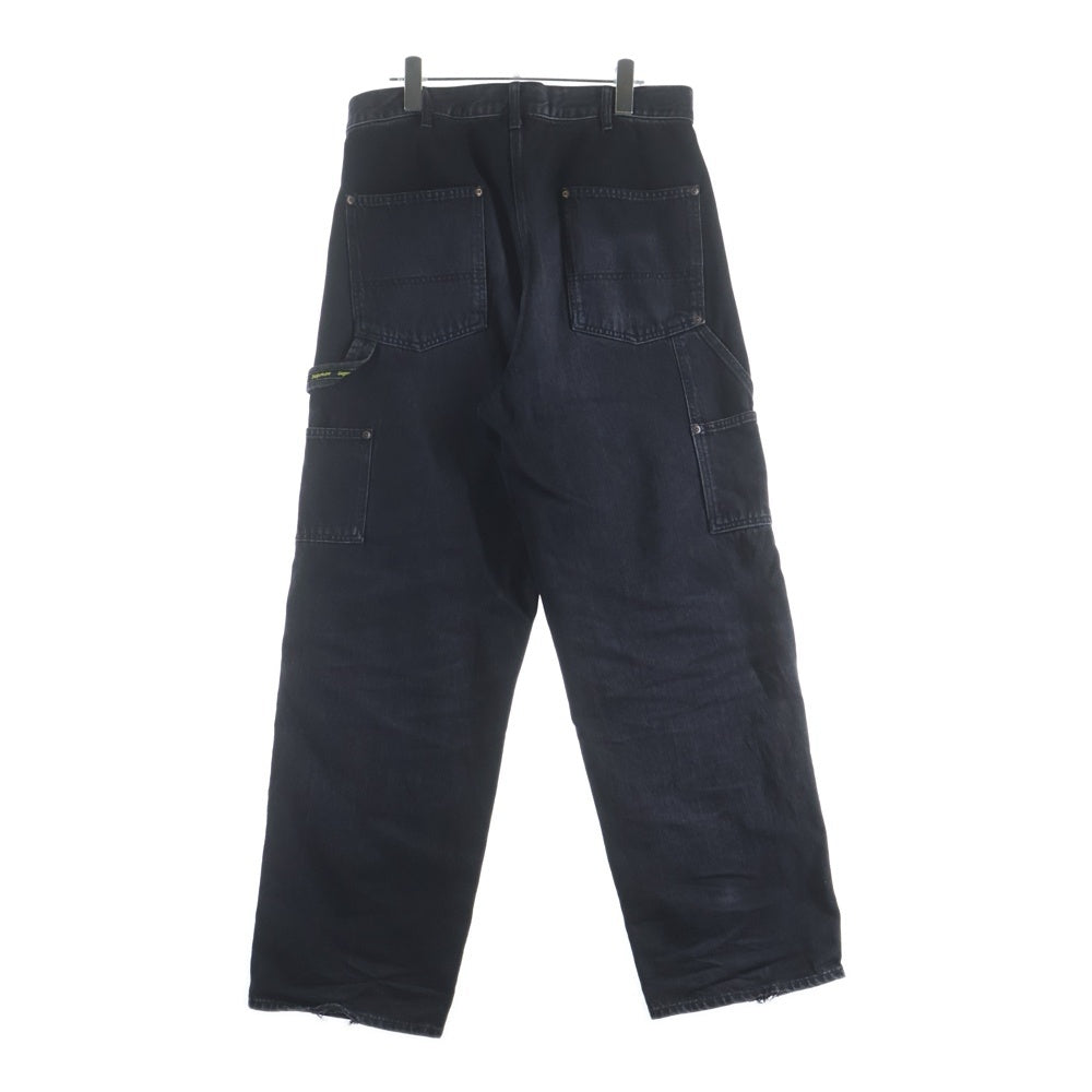 SUPREME(シュプリーム) 26ss Worn Double Knee Painter Pants ウォーン ダブル ニー ペインター パンツ ブラック