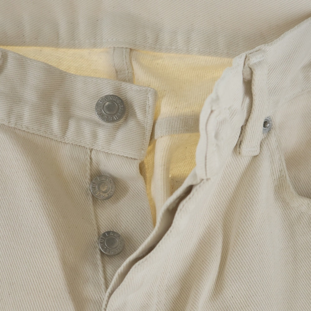HELMUT LANG(ヘルムートラング) 90s VINTAGE RUSTED DENIM デニムパンツ ジーンズ サビ加工