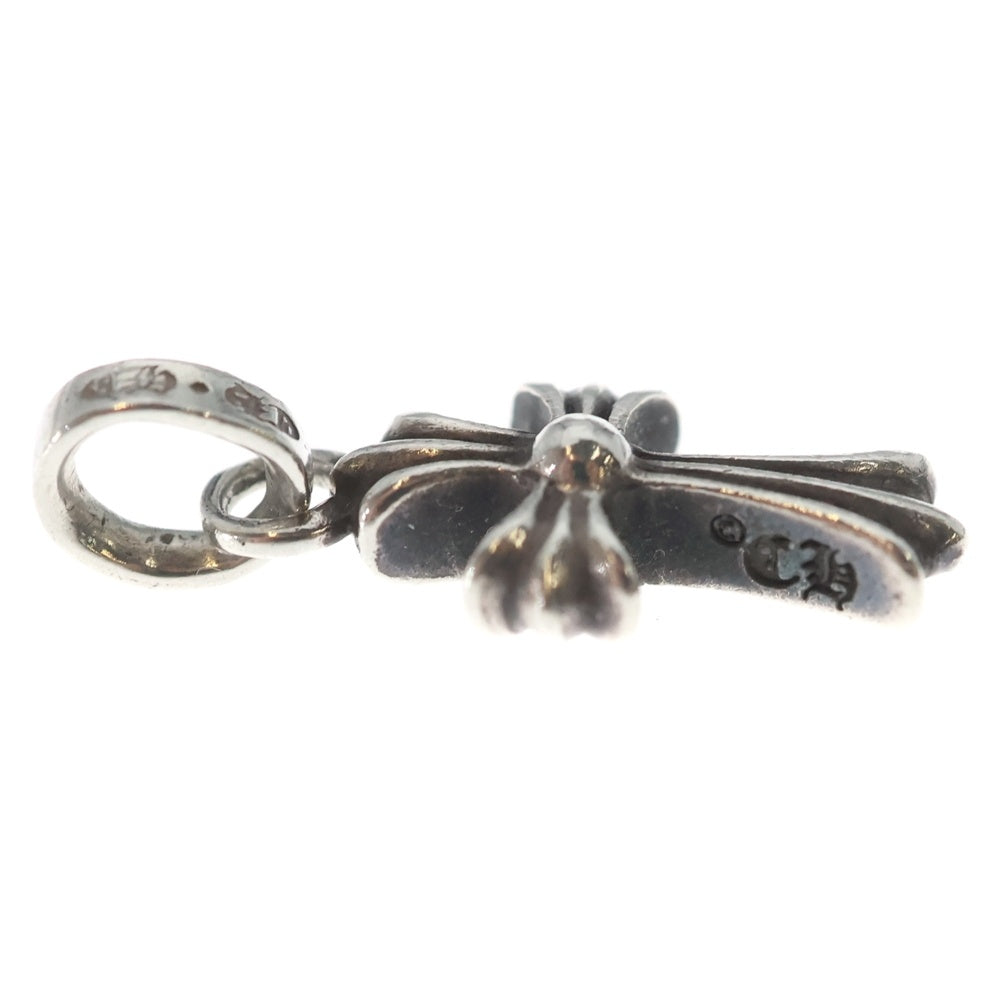 CHROME HEARTS(クロムハーツ) CRS BBYFAT P RBY ベイビーファットクロス PAVEルビー ペンダントトップ シルバー BCA235