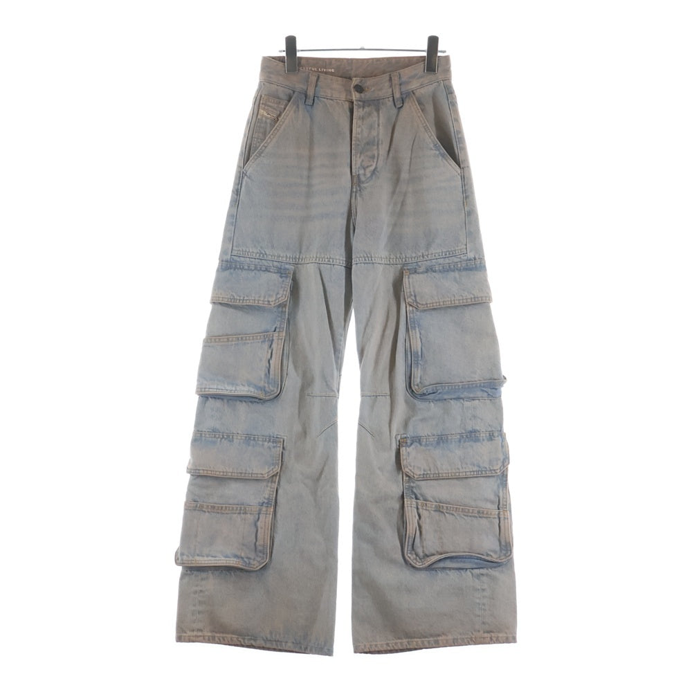 DIESEL(ディーゼル) D-SIRE-CARGO-D デニムカーゴパンツ ジーンズ レディース インディゴ A13317