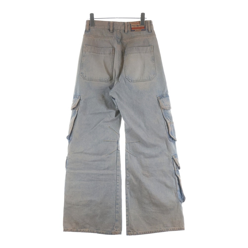 DIESEL(ディーゼル) D-SIRE-CARGO-D デニムカーゴパンツ ジーンズ レディース インディゴ A13317
