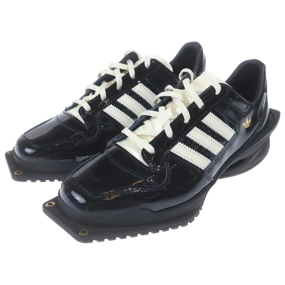 adidas(アディダス) Women's Forum Cubism Core Black Cream White KI8452 フォーラムキュビズム コアブラック クリームホワイト ローカットスニーカー レディース US7/24cm