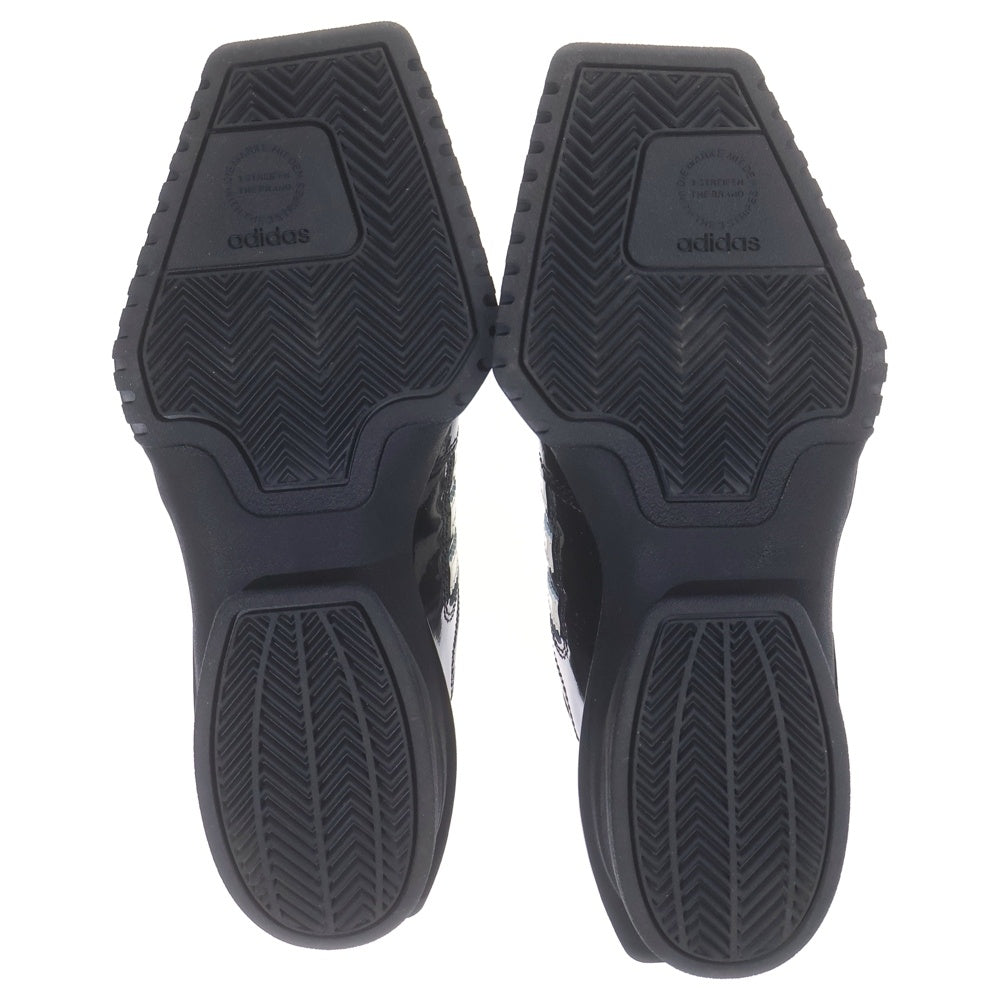 adidas(アディダス) Women's Forum Cubism Core Black Cream White KI8452 フォーラムキュビズム コアブラック クリームホワイト ローカットスニーカー レディース US7/24cm