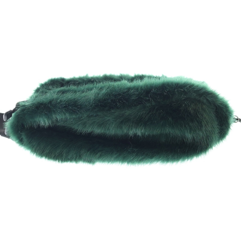 SUPREME(シュプリーム) 20AW ×THE NORTH FACE Faux Fur Waist Bag ザノースフェイス フェイク ファー ウエスト バッグ グリーン NF0A5G87