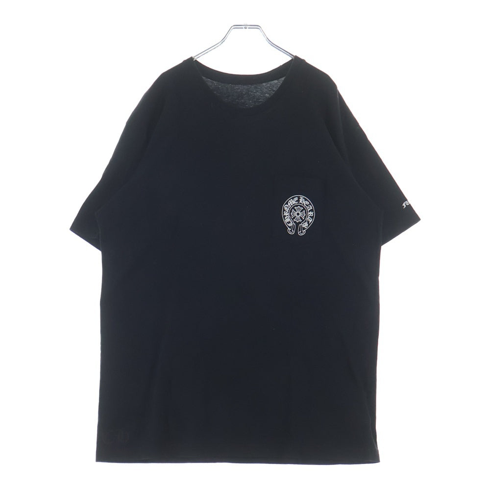 CHROME HEARTS(クロムハーツ) TAIPEI Limited Horseshoe Tee 台北限定 ホースシュープリント半袖Tシャツ カットソー ブラック