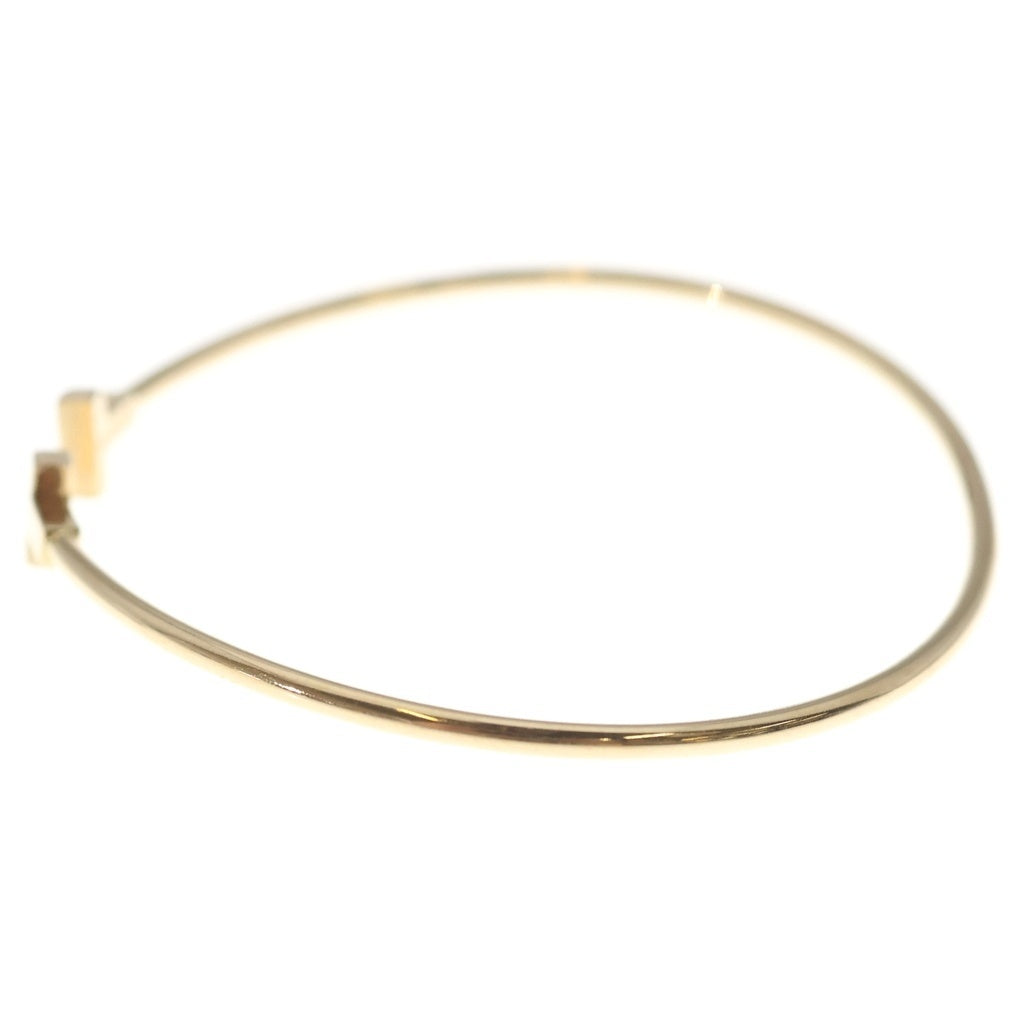 TIFFANY & Co.(ティファニー) Tワイヤーブレスレット ピンクゴールド Au750PG レディース