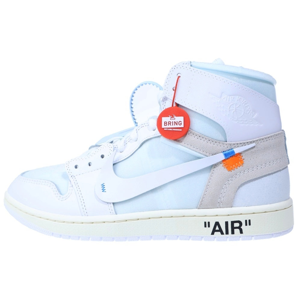NIKE(ナイキ) ×Virgil Abloh Archive AIR JORDAN 1 RETRO HIGH OG Alaska AA3834-100 エアジョーダン1 レトロ ハイ OG アラスカ ハイカットスニーカー シューズ US11/29cm