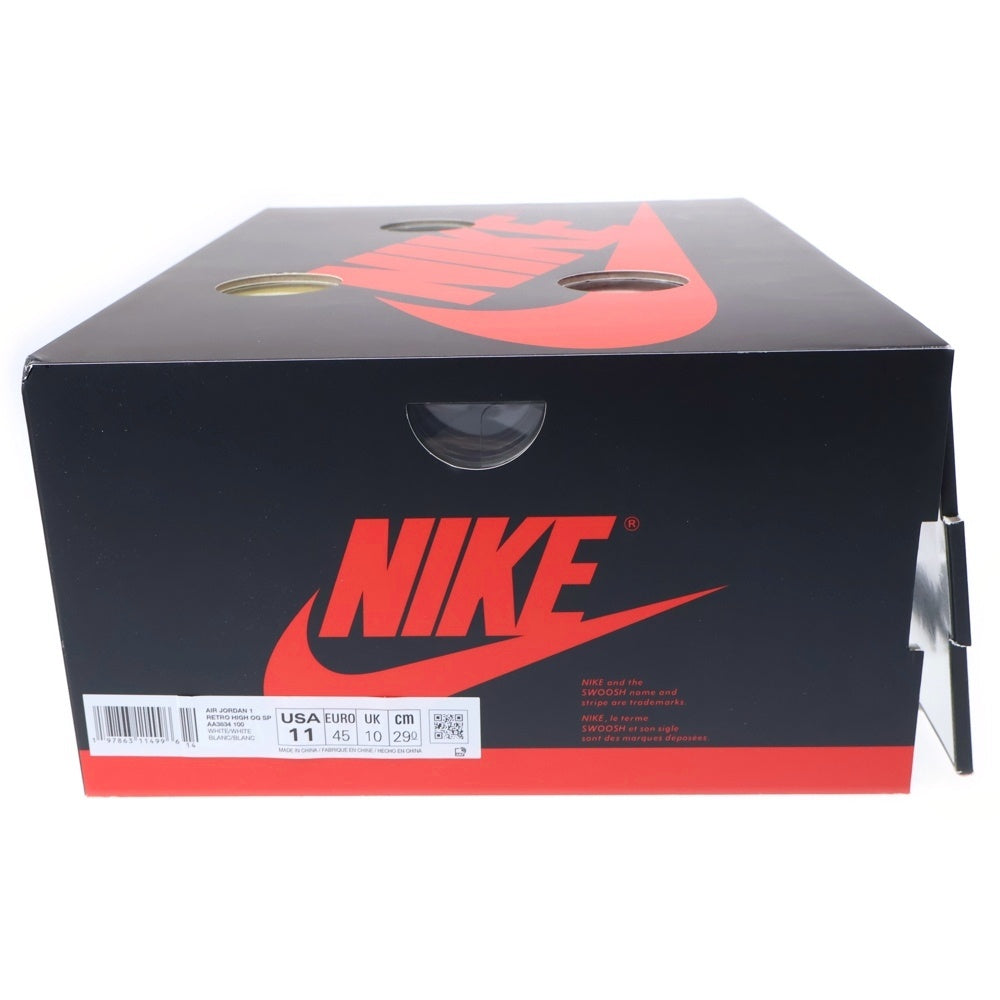 NIKE(ナイキ) ×Virgil Abloh Archive AIR JORDAN 1 RETRO HIGH OG Alaska AA3834-100 エアジョーダン1 レトロ ハイ OG アラスカ ハイカットスニーカー シューズ US11/29cm
