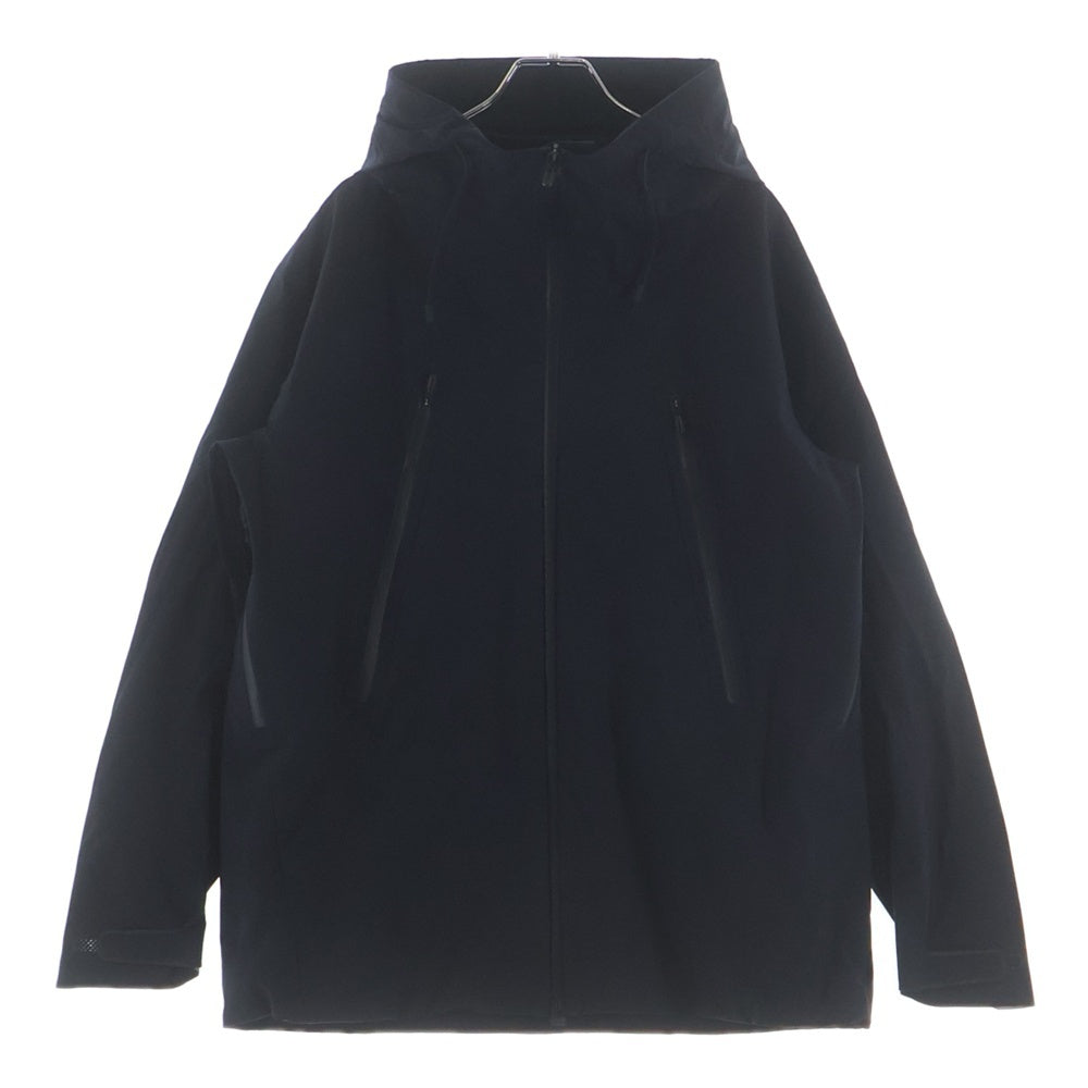 DESCENTE(デサント) HARD SHELL JACKET ナイロン ジップアップ ハードシェルジャケット ブラック DU6SWBA1M