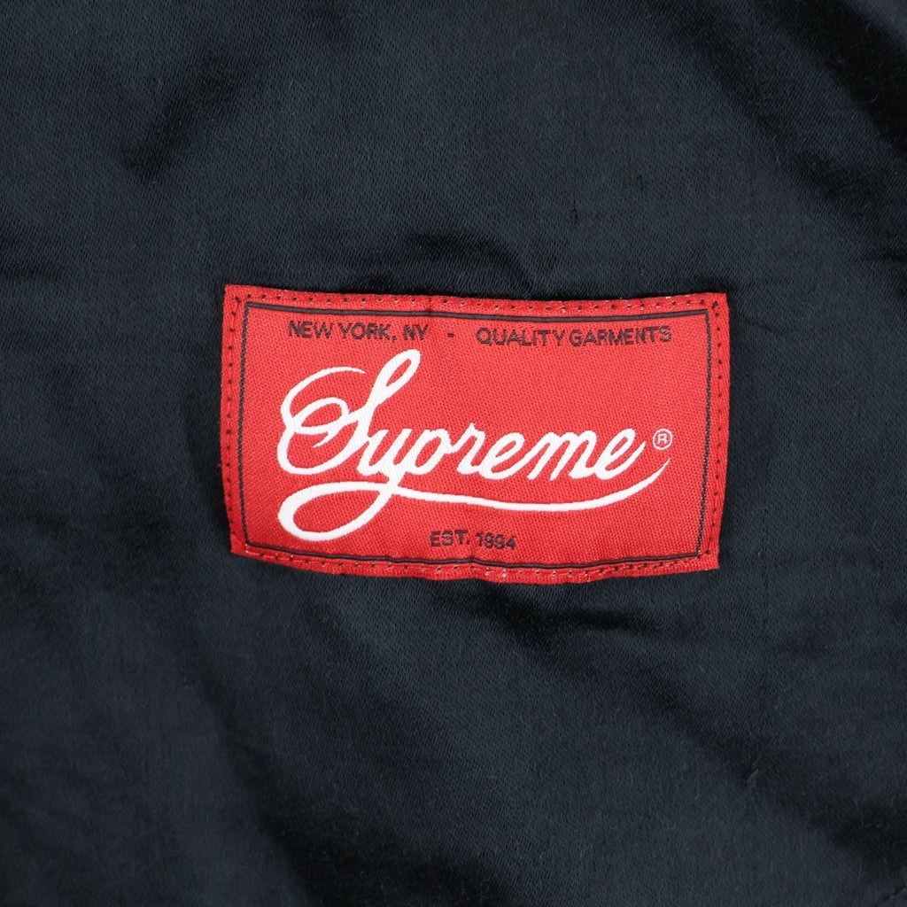SUPREME(シュプリーム) 17SS Satin Baseball Jersey サテンベース