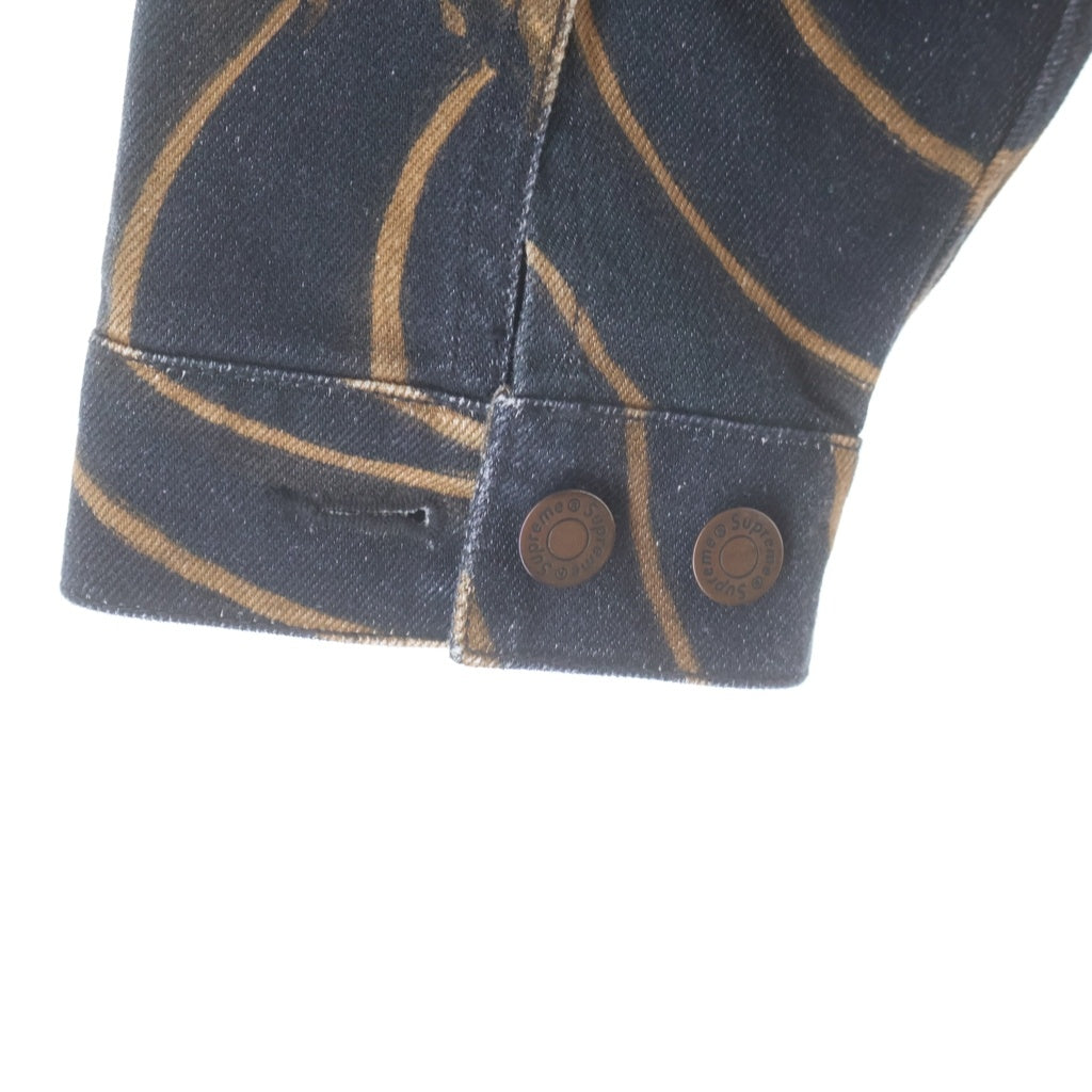 SUPREME(シュプリーム) 20SS Waves Work Jacket ウェーブス ワークジャケット 鯉 ブラウン