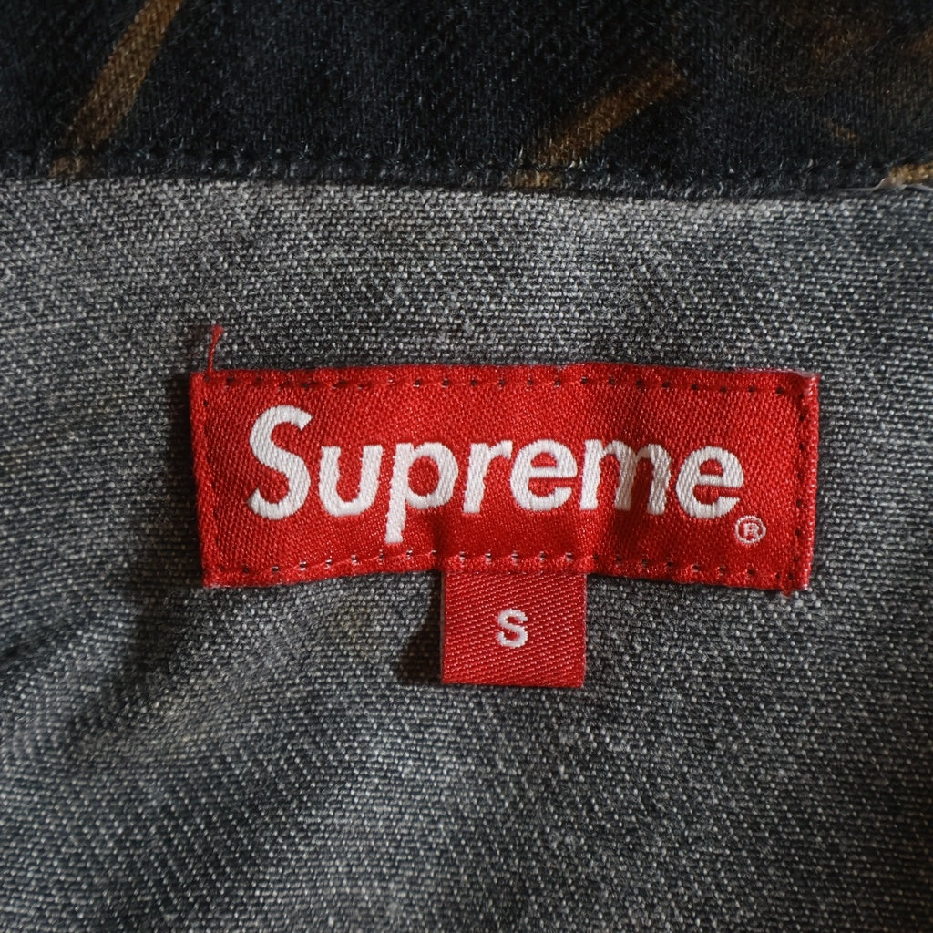 SUPREME(シュプリーム) 20SS Waves Work Jacket ウェーブス ワークジャケット 鯉 ブラウン