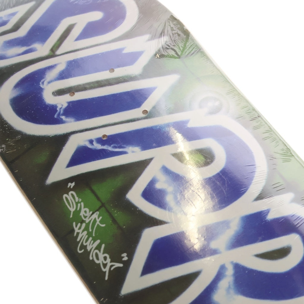 SUPREME(シュプリーム) 18SS ×Lee Quinones Lee Logo Skateboard Deck リーキュノネス リーロゴ スケートボードデッキ ブルー