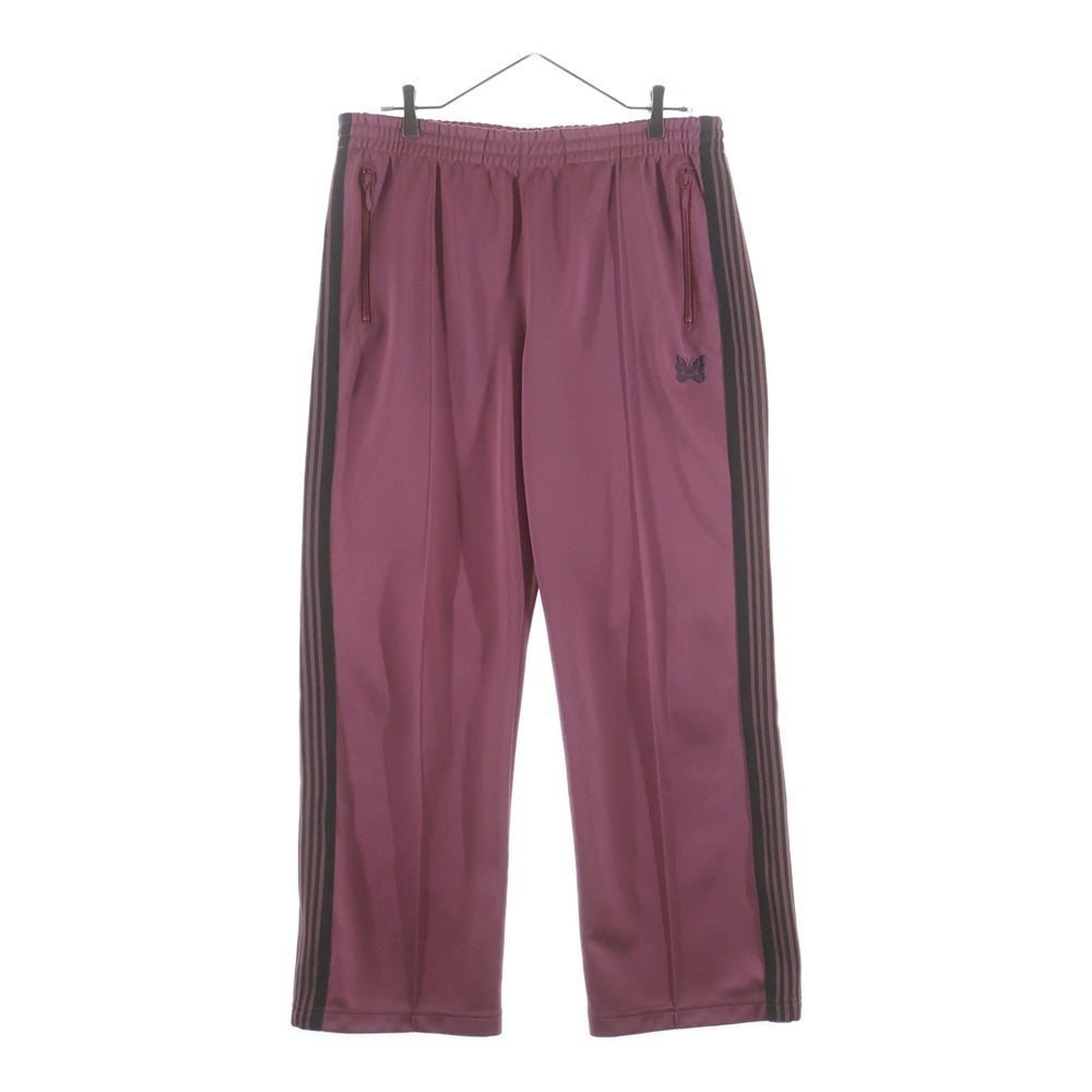 Needles(ニードルス) 23SS Poly Smooth Track Pant ポリースムース サイドライン ジャージ トラックパンツ ピンク MR286