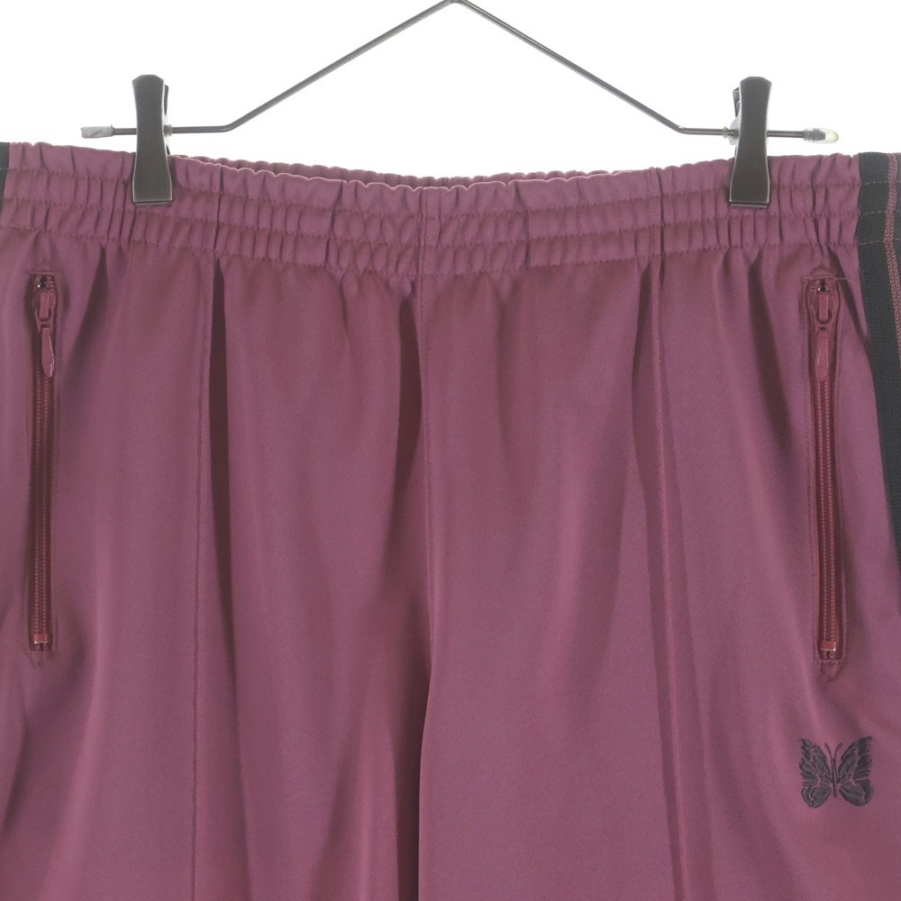 Needles(ニードルス) 23SS Poly Smooth Track Pant ポリースムース サイドライン ジャージ トラックパンツ ピンク MR286