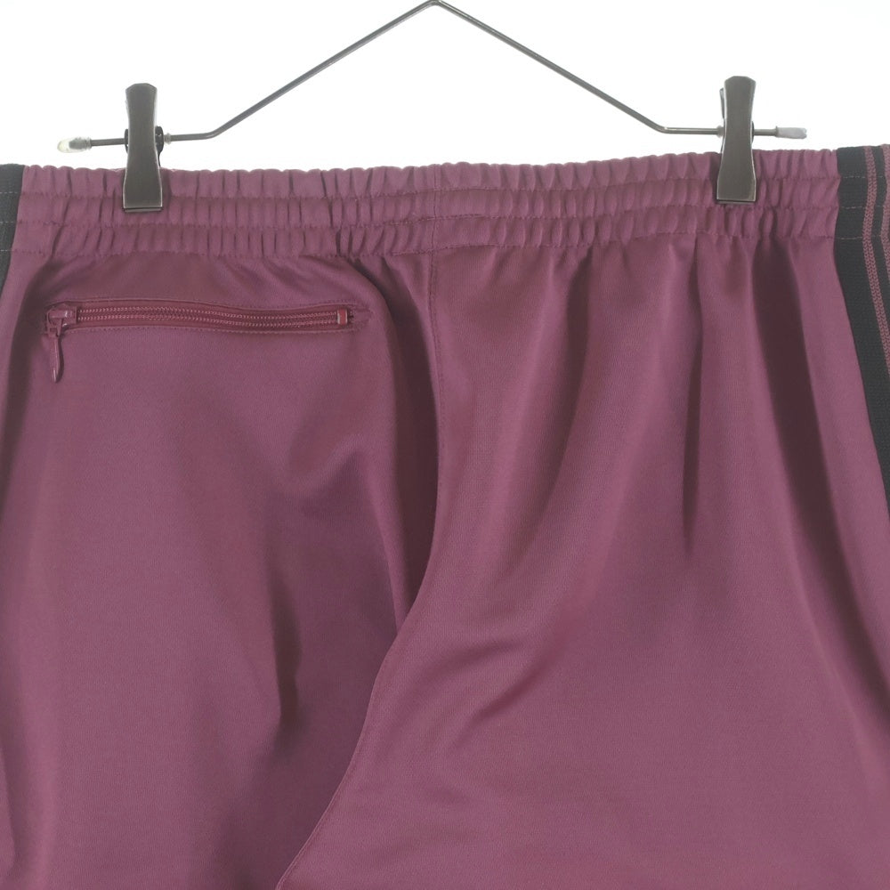 Needles(ニードルス) 23SS Poly Smooth Track Pant ポリースムース サイドライン ジャージ トラックパンツ ピンク MR286