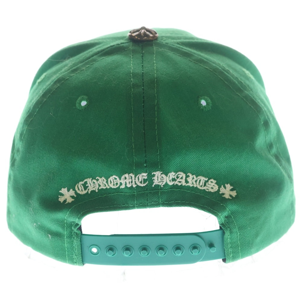 CHROME HEARTS(クロムハーツ) CH LOGO Trucker Cap ロゴ刺繍 トラッカーキャップ 帽子 グリーン/イエロー