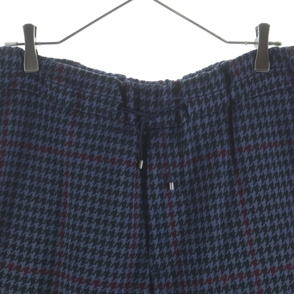 OAMC(オーエーエムシー) Houndstooth Check Shorts ハウンドトゥース チェック柄 ハーフパンツ ショーツ ネイビー