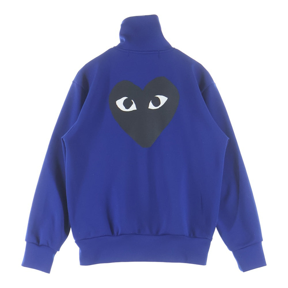 PLAY COMME des GARCONS(プレイコムデギャルソン) HEART LOGO TRACK JACKET ハートロゴトラックジャケット ブルー AZ-T256
