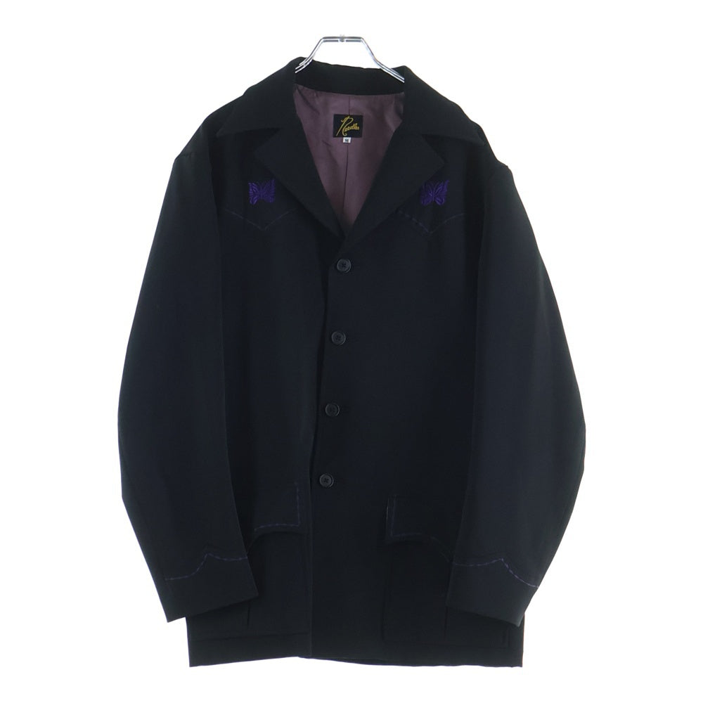Needles(ニードルス) Westem Leisure Jacket ウエスタンジャケット ブラック/パープル LQ160