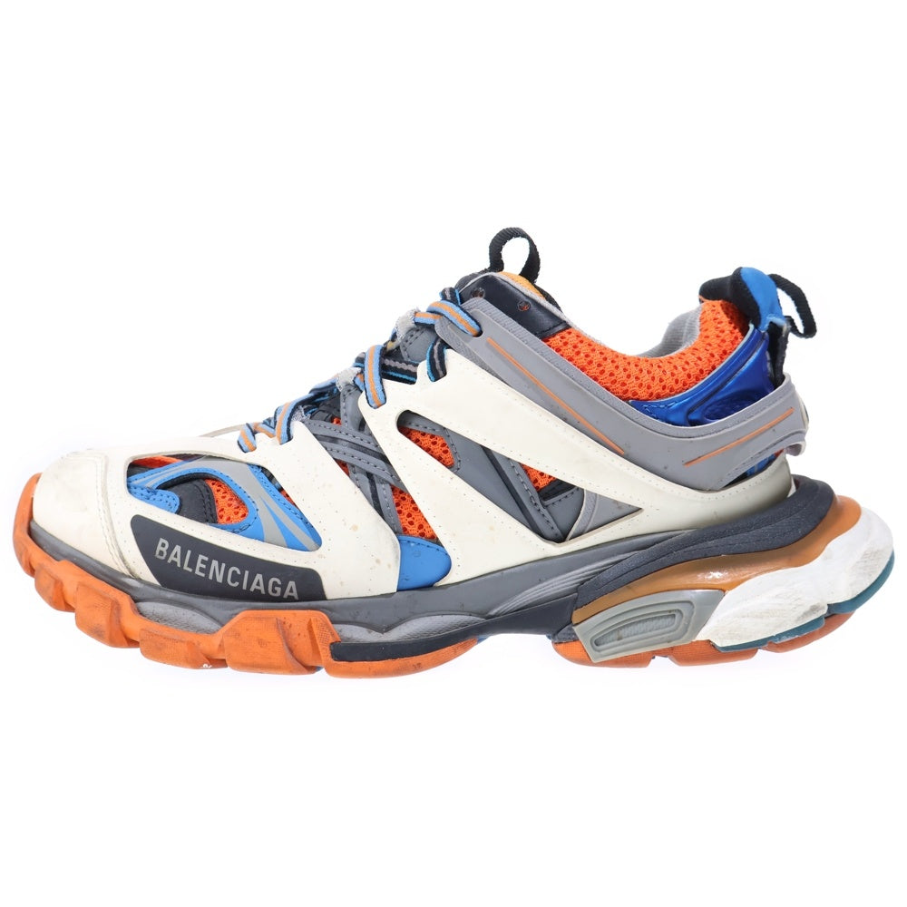 BALENCIAGA(バレンシアガ) TRACK TRAINERS 542023 トラック トレーナー ローカットスニーカー ホワイト/オレンジ/ブルー