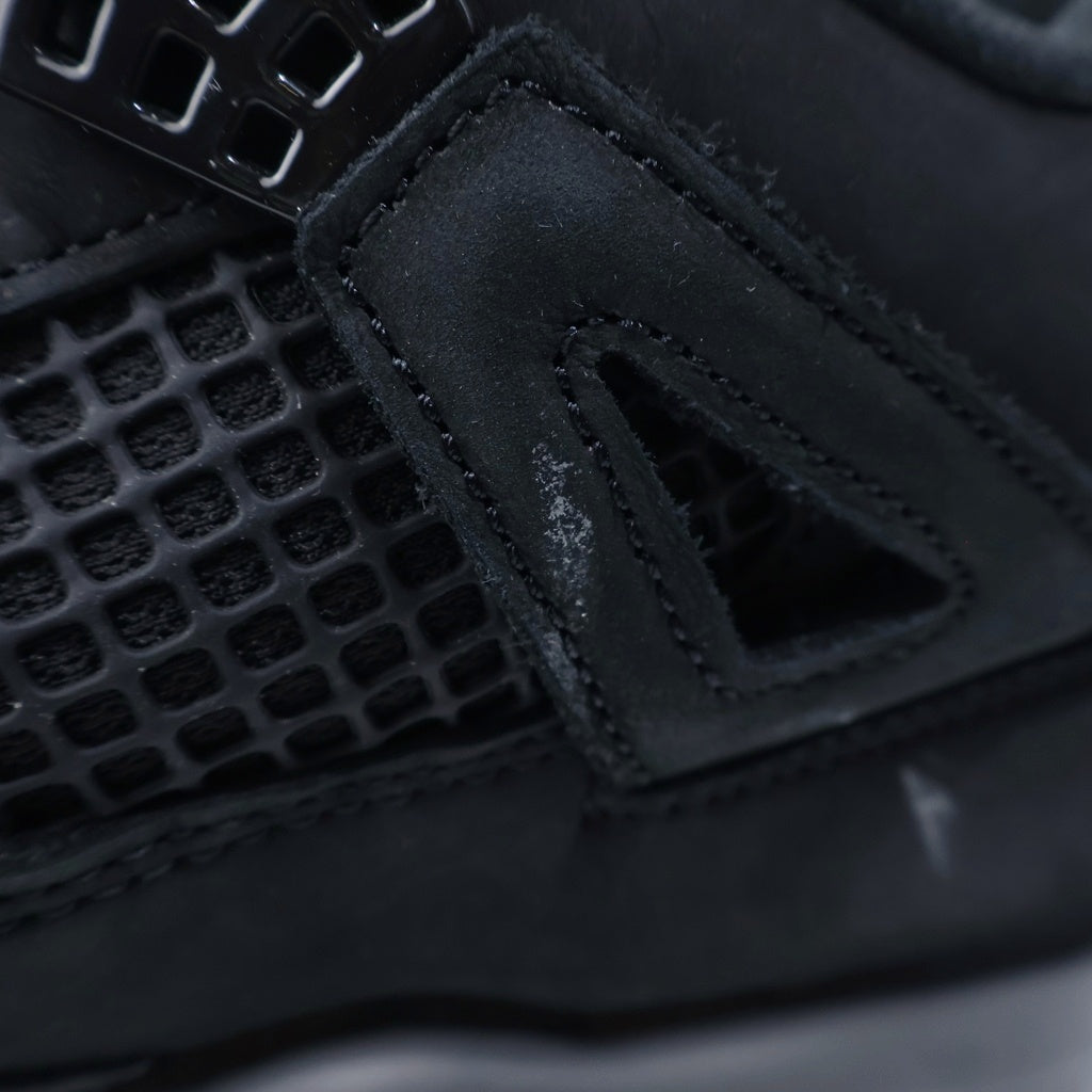 NIKE(ナイキ) AIR JORDAN 4 BLACK CAT FV5029‐010 エアジョーダン4 ブラックキャット ハイカットスニーカー US9.5/27.5cm ブラック