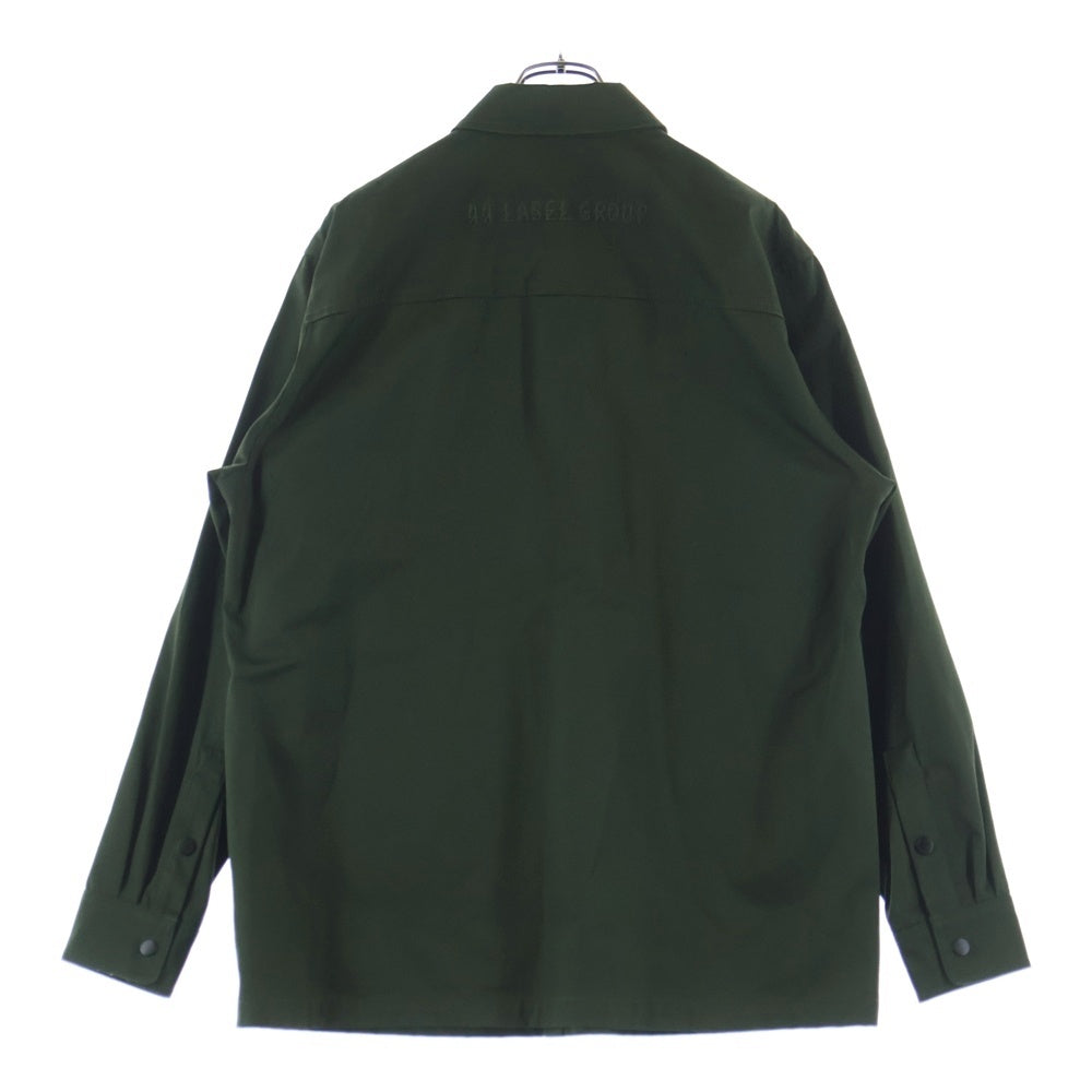 44 LABEL GROUP(フォーティーフォーレーベルグループ) Hatay Overshirt ハタイオーバーシャツ コーチジャケット カーキ 22SH02-380-070