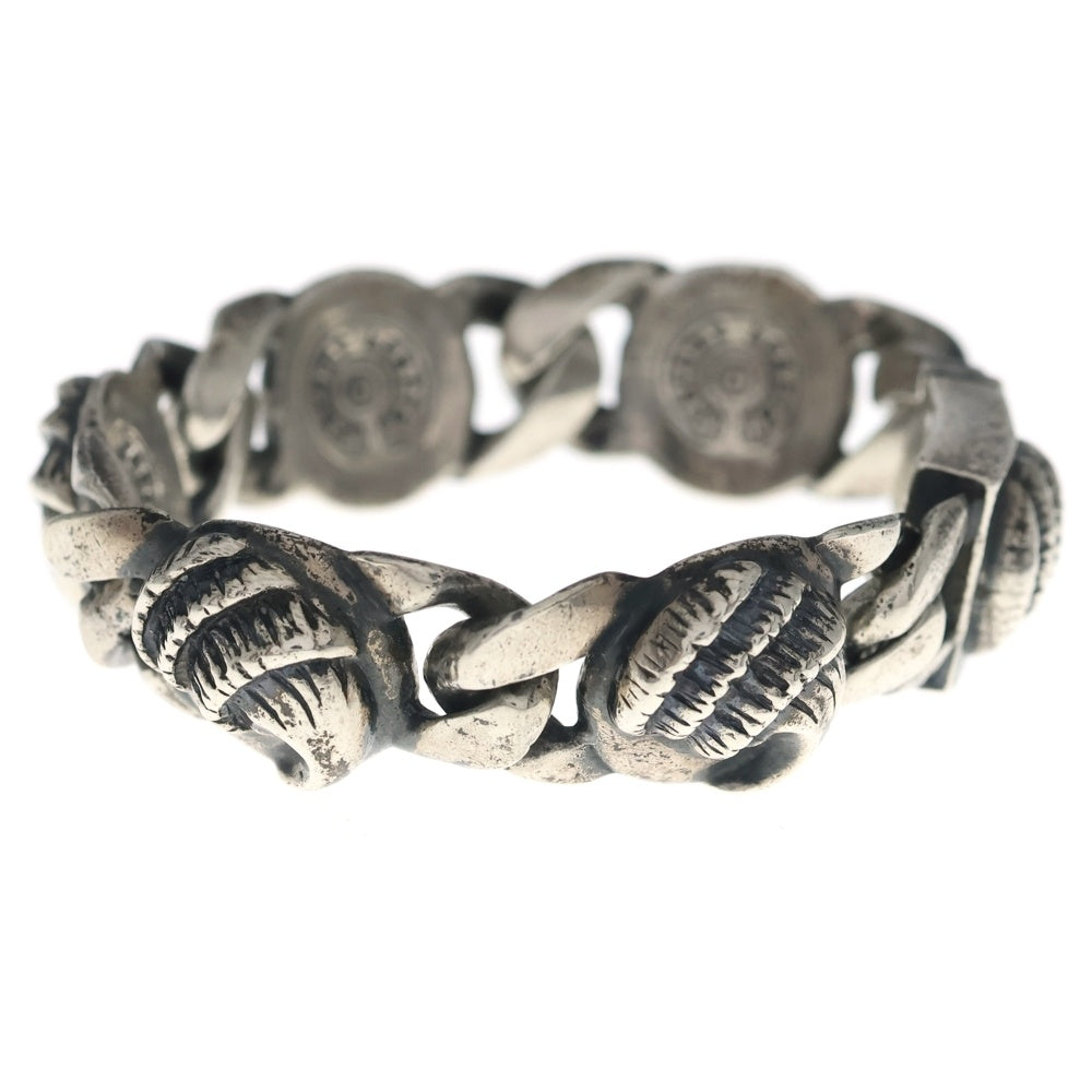CHROME HEARTS(クロムハーツ) CROW クロウ リンク 5LINK ブレスレット シルバー