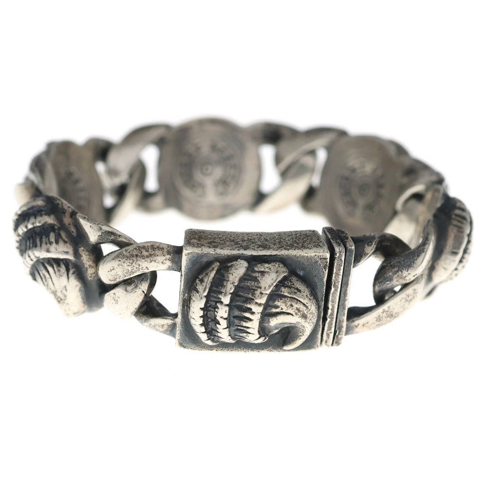 CHROME HEARTS(クロムハーツ) CROW クロウ リンク 5LINK ブレスレット シルバー