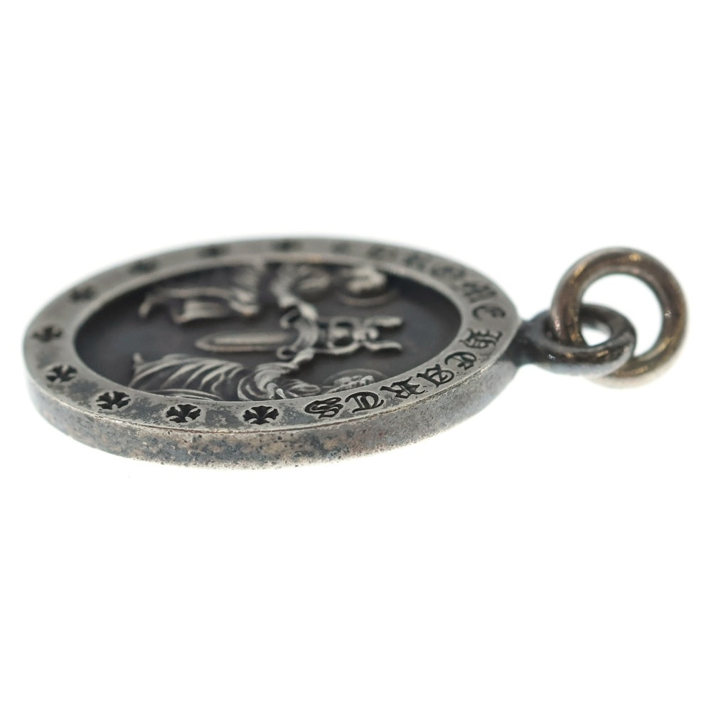 CHROME HEARTS(クロムハーツ) ANGEL MEDAL OVAL オーバルエンジェルメダル ペンダントトップ シルバー BCA207
