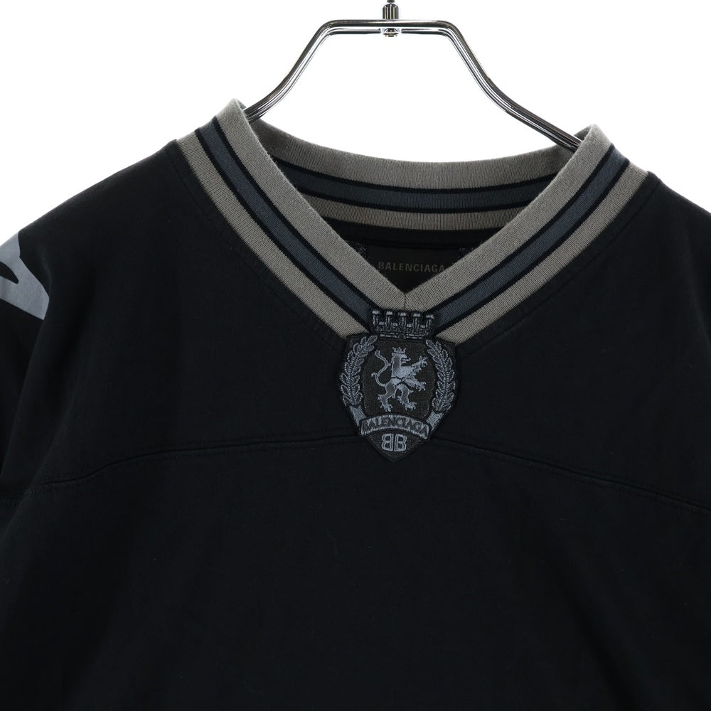 BALENCIAGA(バレンシアガ) Long sleeve Football T-shirt フロント