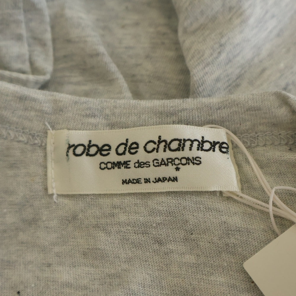 robe de chambre COMME des GARCONS(ローブドシャンブル コムデギャルソン) 00SS ETE AVANT ロゴプリント半袖Tシャツ カットソー グレー RT-100290
