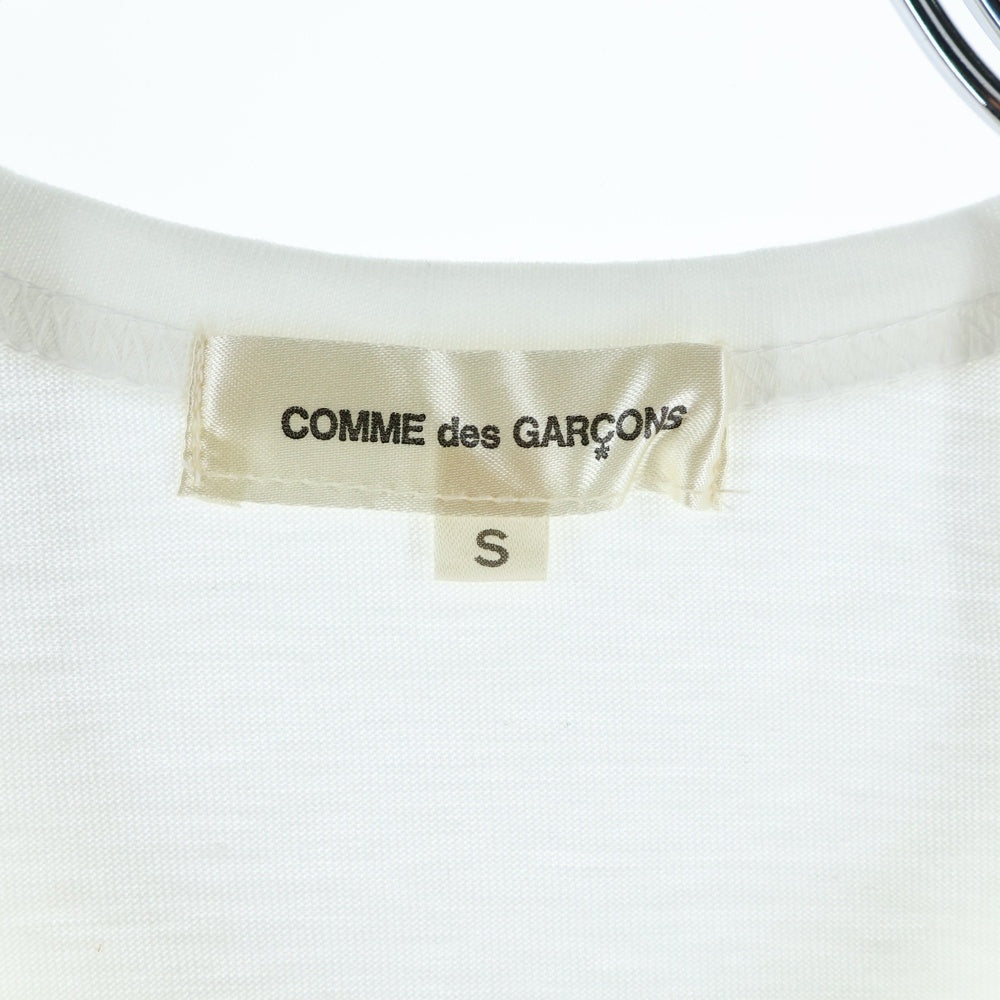 COMME des GARCONS(コムデギャルソン) 01AW TKASHIMAYA 高島屋170周年記念 プリント半袖Tシャツ カットソー ホワイト LC-T001