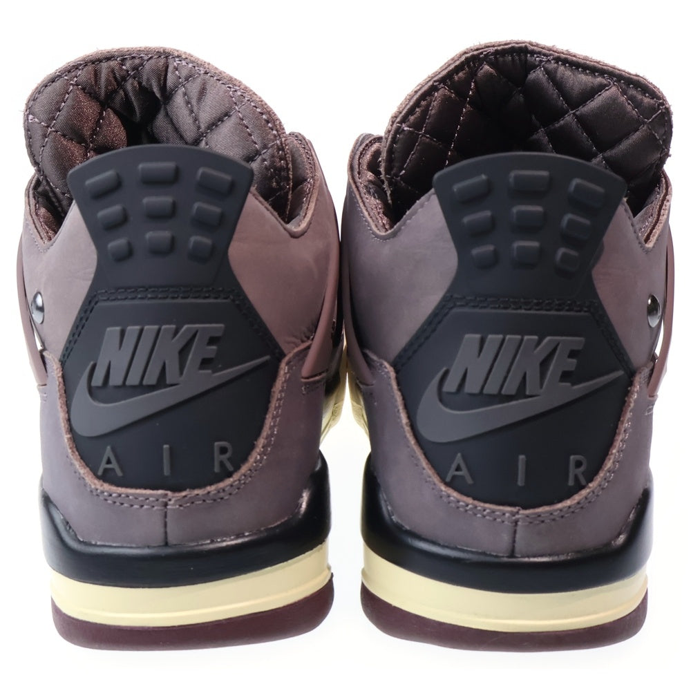 NIKE(ナイキ) ×A MA MANIERE AIR JORDAN 4 VIOLET ORE DV6773-220 エアジョーダン4 バイオレット オレ ハイカットスニーカー ブラウン US8/26.0cm
